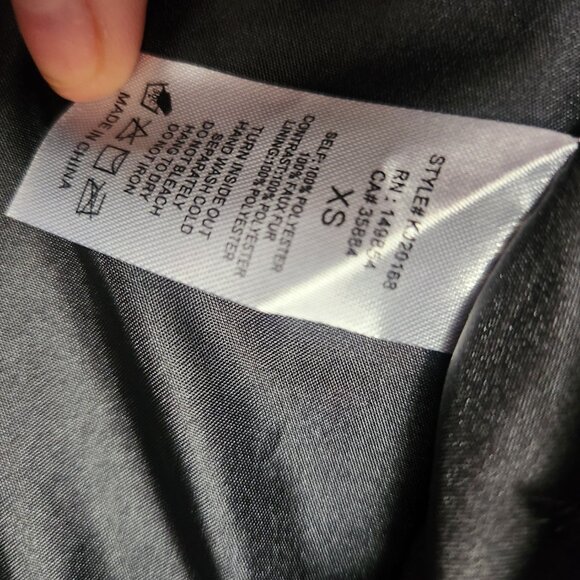 NWT - Anthropologie x Sadie & Sage Fringe Going Out Night Jacket-Black-Size XS - Picture 10 of 11